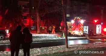 Overnight fire in Old Strathcona apartment building displaces 13 residents