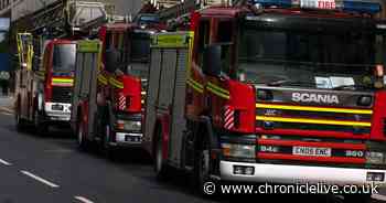 Crews tackle vehicle and building fires at industrial estate in Sunderland