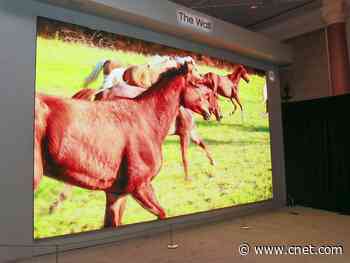 Samsung's 'The Wall' TV might be the biggest screen we've ever seen     - CNET