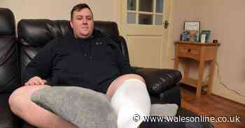 Rugby player spent Christmas in hospital after leg got infected with dog poo