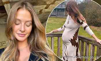 Pregnant Millie Mackintosh wears cowgirl-inspired midi dress