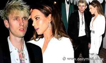 Kate Beckinsale and Machine Gun Kelly leave party together