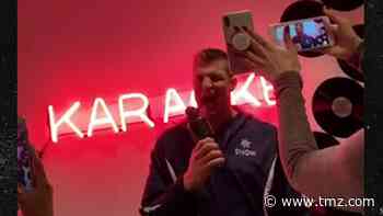 Rob Gronkowski Amazingly Butchers Lady Gaga's 'You and I'