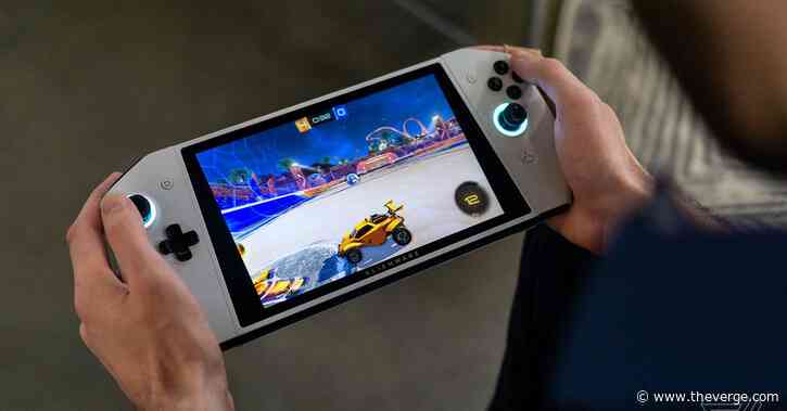 Alienware’s Concept UFO prototype imagines a gaming PC that’s shaped like a Nintendo Switch