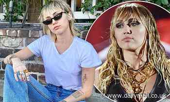 Miley Cyrus unveils her fresh mullet as she announces upcoming music