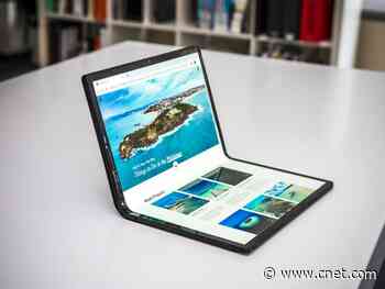 Intel packs one enormous foldable screen into new PC prototype     - CNET