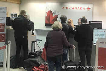 Westjet passengers stuck in Calgary after weather prevents landing in Penticton – twice