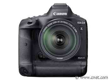 Canon woos pro photographers with EOS-1D X Mark III     - CNET