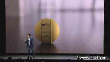 Samsung reveals rolling personalized robot video     - CNET