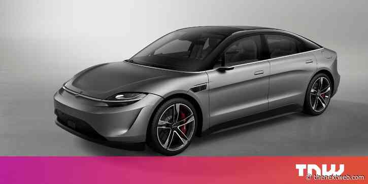 In a shocking announcement, Sony just unveiled an electric car