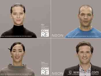 This is Neon, the 'artificial human' startup funded by Samsung     - CNET