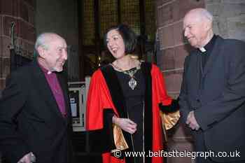 Tributes to former bishop of Derry and Raphoe Dr James Mehaffey after his death aged 88