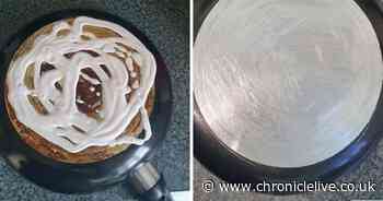 Mrs Hinch fans love mum's hack to get frying pans sparkling clean - and it costs just 89p