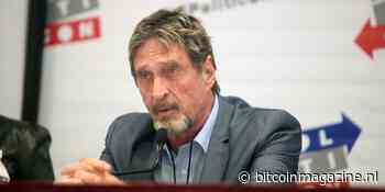 ‘Bitcoin is verouderd, voorspelling $1 miljoen was truc’, zegt presidentskandidaat John McAfee