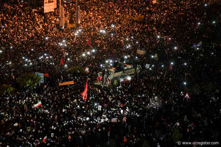 Stampede kills 40 at funeral for Iran general killed by U.S.