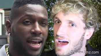 Antonio Brown Down to Fight Logan Paul, 'Square Up'