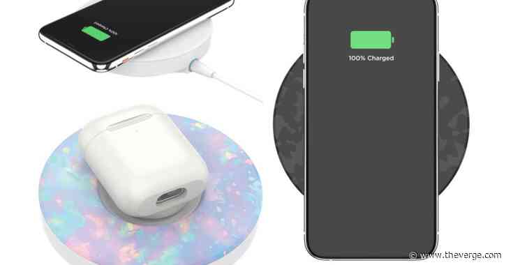 PopSockets made its own wireless charginging pad so you don’t have to take the PopSocket off your phone