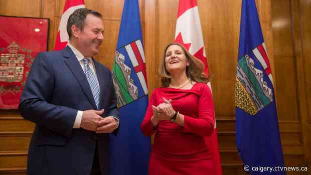 Premier Kenney to meet with Deputy PM Freeland in Calgary