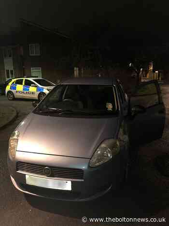 Police recover stolen car in Breightmet