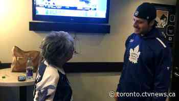 Toronto Maple Leafs fan diagnosed with stage 4 cancer meets her hockey hero, Auston Matthews