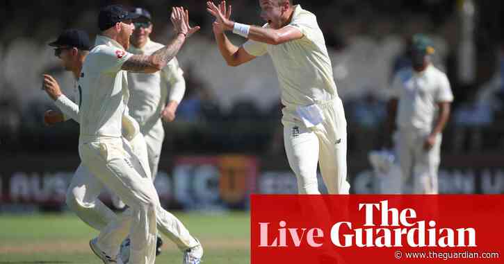 England need three wickets to beat South Africa: second Test, day five – live!