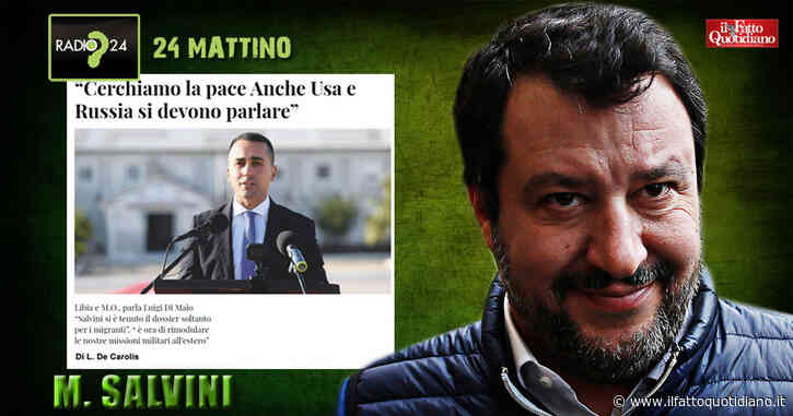 Salvini su Di Maio: “Dice sempre che è colpa mia, basta con questo ritornello. Vada in Libia invece di parlare con Zingaretti di legge elettorale”