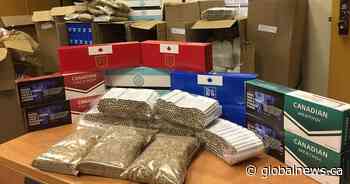 Yorkton RCMP seize 227K illegal cigarettes from business in Pelly, Sask.
