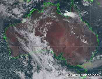 Australian bushfire cloud visible in Chile and Argentina