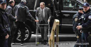 Harvey Weinstein Threatened With Jail for Using Phone Again in Court