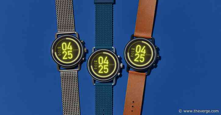 The Skagen Falster 3 Wear OS smartwatch has a Snapdragon 3100 and 1GB RAM