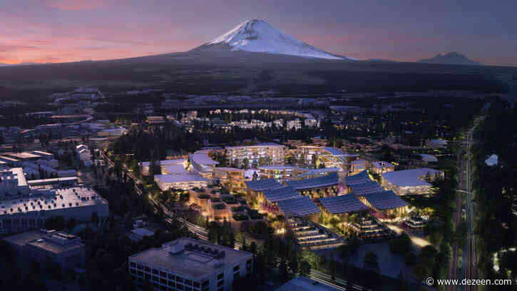 BIG and Toyota reveal city of the future at base of Mount Fuji in Japan