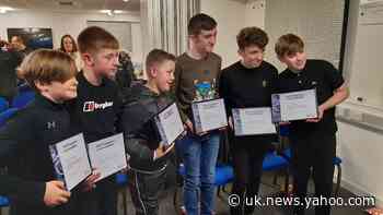 ‘Heroic’ boys receive commendations after rescuing woman and baby from canal