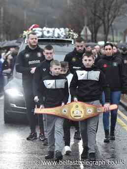 Eoin Hamill funeral told of 'cheeky wee monkey' whose smile melted hearts