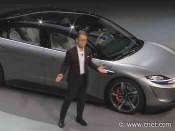 Sony car stuns CES, designed as connected tech showcase     - Roadshow