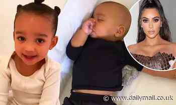 Kim Kardashian shares adorable video of sleeping Psalm before sweet chat with Chicago