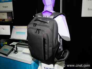 The Targus Mobile VIP Plus backpack is basically a wearable portable charger     - CNET