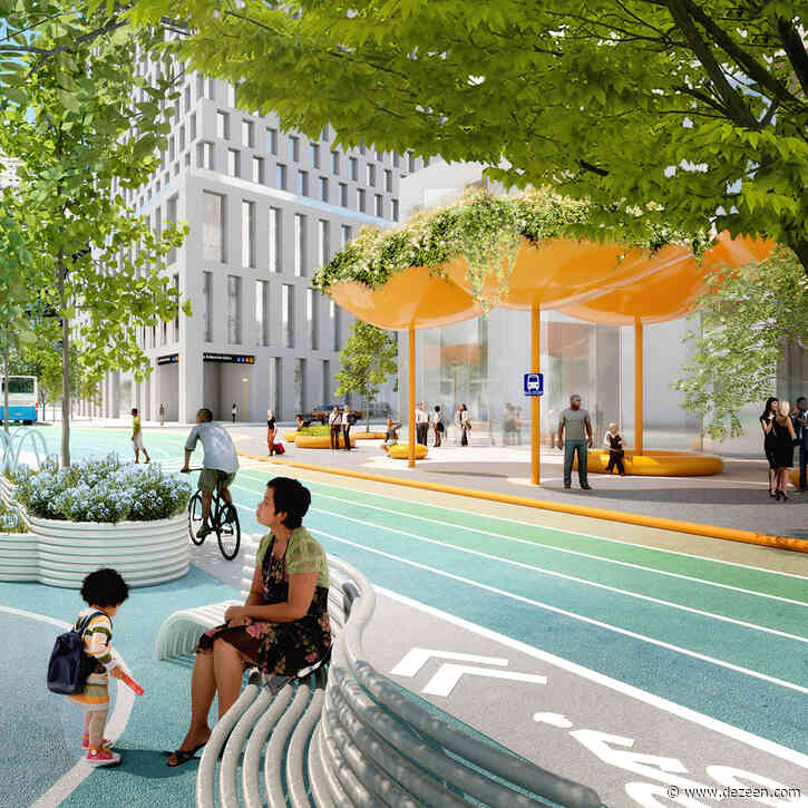 BIG and WXY unveils "playful" transformation of Downtown Brooklyn