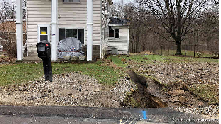 Large Water Main Break Floods Jefferson Hills Home