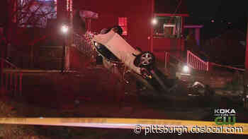 Officials On Scene Of Rollover Crash In McKeesport