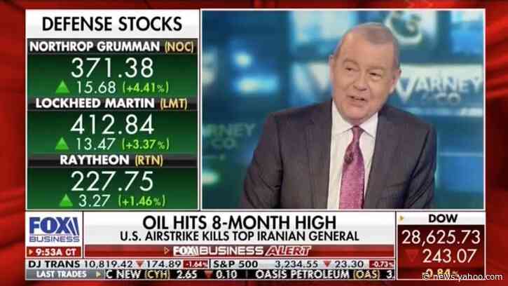 Fox Host Stuart Varney Slobbers Over Defense Stock Prices After Soleimani Airstrike