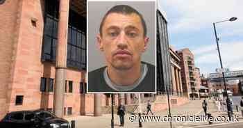 Raging thug 'like a man possessed' as he attacked girlfriend after complaining house was a mess