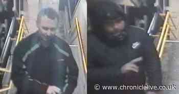 CCTV appeal after Metro train is sprayed with graffiti at Pelaw Station