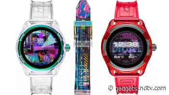 CES 2020: Diesel On Fadelite Wear OS Smartwatch With Snapdragon Wear 3100, Transparent Design Launched
