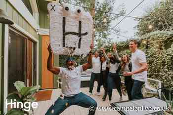 Hinge is selling a pinata of its brand mascot so you can smash it to pieces