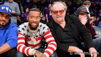 Jack Nicholson Bros Out With Tory Lanez at Lakers Game