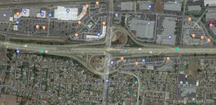 Big rig crash blocks lanes of 60 Freeway in Industry