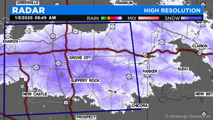 Pittsburgh Weather: Winds Picking Up With Cold Air Rushing In, Snow Squalls Creating Dangerous Conditions