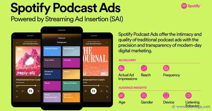 Spotify will use everything it knows about you to target podcast ads