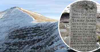 The tragic story behind the memorial to a five-year-old boy near Pen y Fan