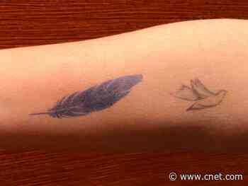 Pass this temporary tattoo machine over your arm for instant ink     - CNET